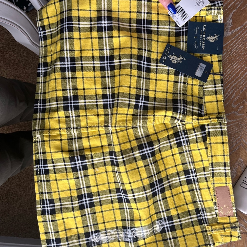 Polo plaid skirt, never worn